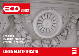 Ecobirds® - N° 1 nel controllo dei piccioni e dei volatili molesti