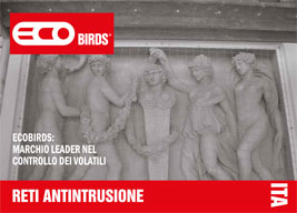 Ecobirds® - N° 1 nel controllo dei piccioni e dei volatili molesti
